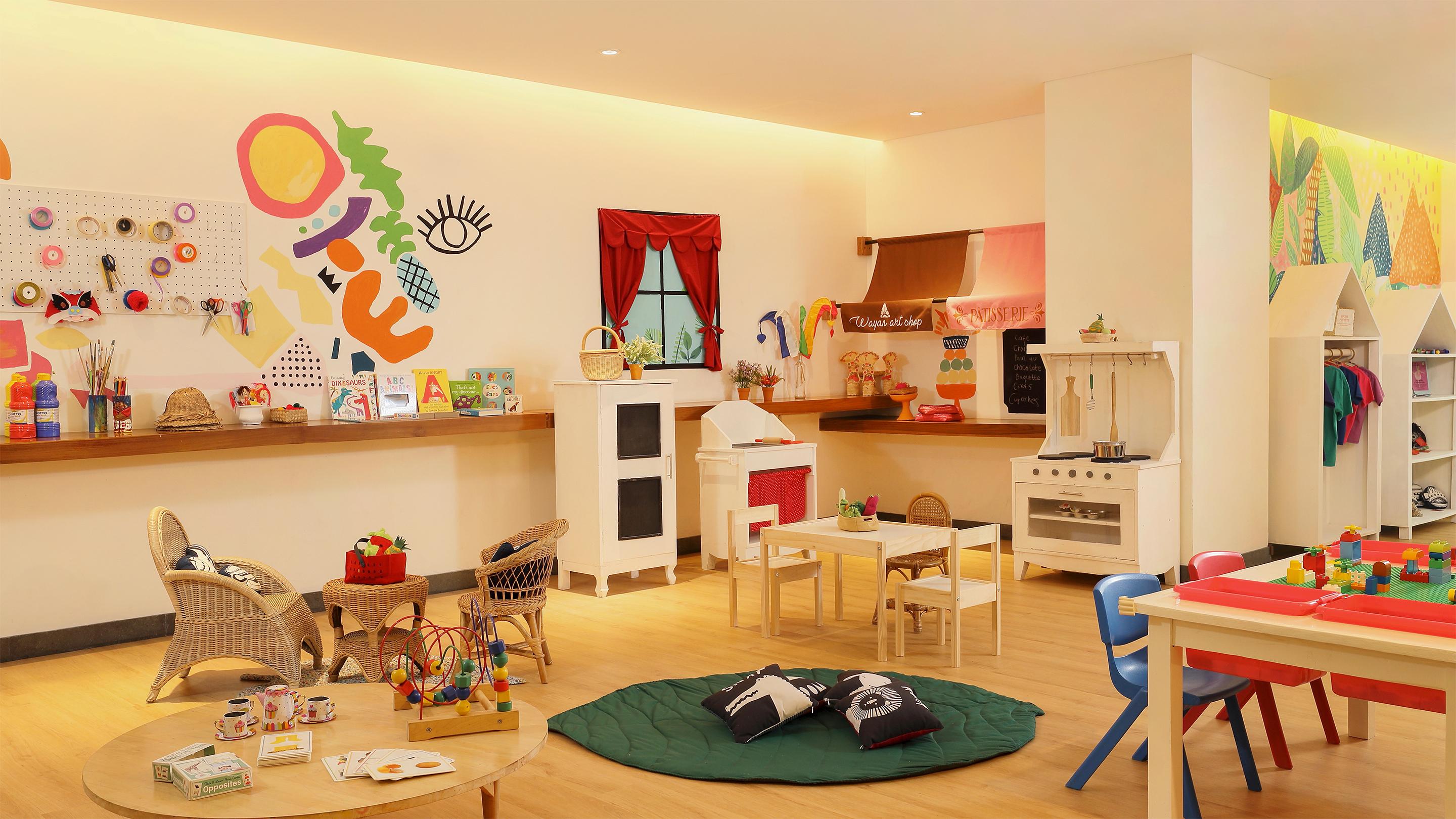Maya Sanur Resort & Spa Kültér fotó A Montessori classroom